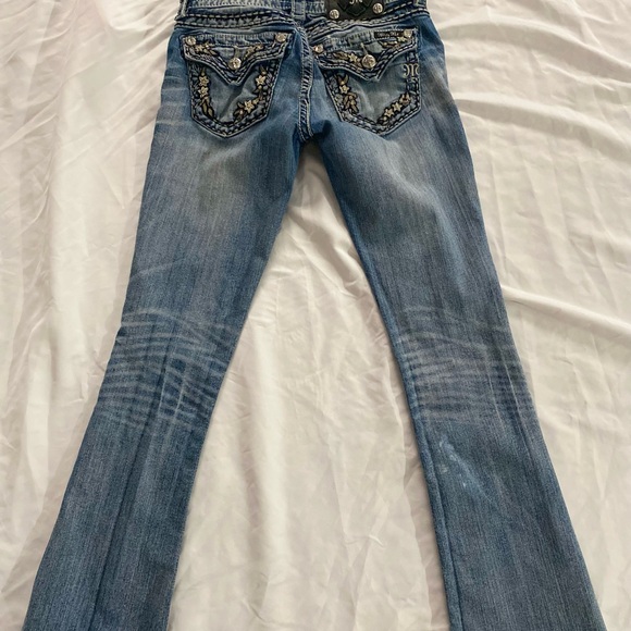 Miss me jeans size 25 signature rise bootcut - Picture 7 of 8